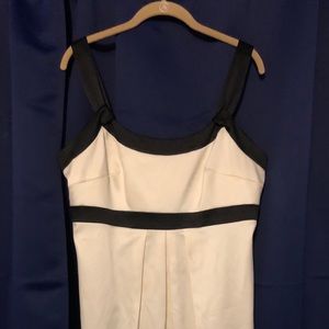 Black and white cocktail dress from Macy’s